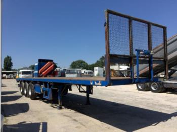 Montenegro 3 Axles - ABS System - Kontejnerska prikolica/ Prikolica z zamenljivim tovoriščem