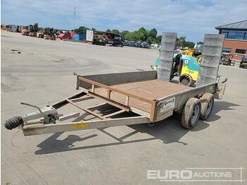 Indespension Twin Axle Plant trailer, Ramp - Prikolica za prevoz strojev
