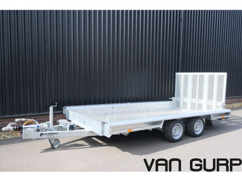 Vlemmix Machinetransporter 3500KG 400*180 2X AS 1800KG ALUMINIUM - Prikolica za prevoz strojev