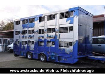 Finkl 3 Stock  "Tandem"  Hubdach  - Prikolica za prevoz živine