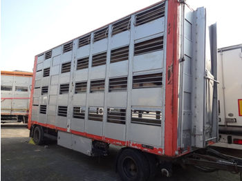Finkl 4 Stock Aluböden  - Prikolica za prevoz živine