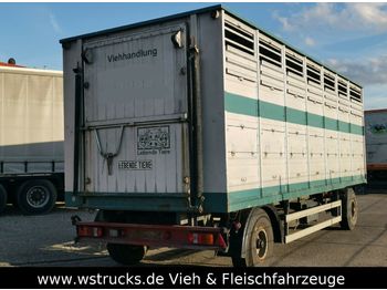 Westrick Viehanhänger 1Stock, trommelbremse  - Prikolica za prevoz živine