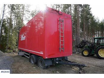 TYLLIS 4PVH Wood Chip Combi trailer with hydraulics - Prikolica zabojnik