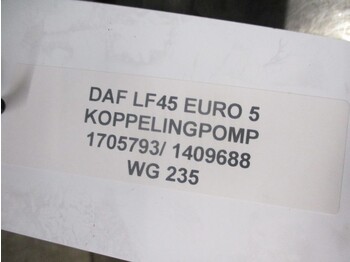 Sklopka in deli za Tovornjak DAF LF45 1705793/ 1409688 KOPPELINGSPOMP EURO 5: slika 2