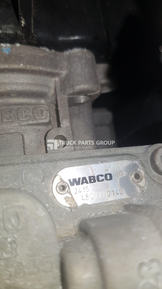 Zavorni ventil za Tovornjak IVECO IVECO STRALIS EURO6 EBS WABCO 4M 3M emission brake valve control unit 4800200140, 5801998627, 446230025, 179085062, 5801998614: slika 2