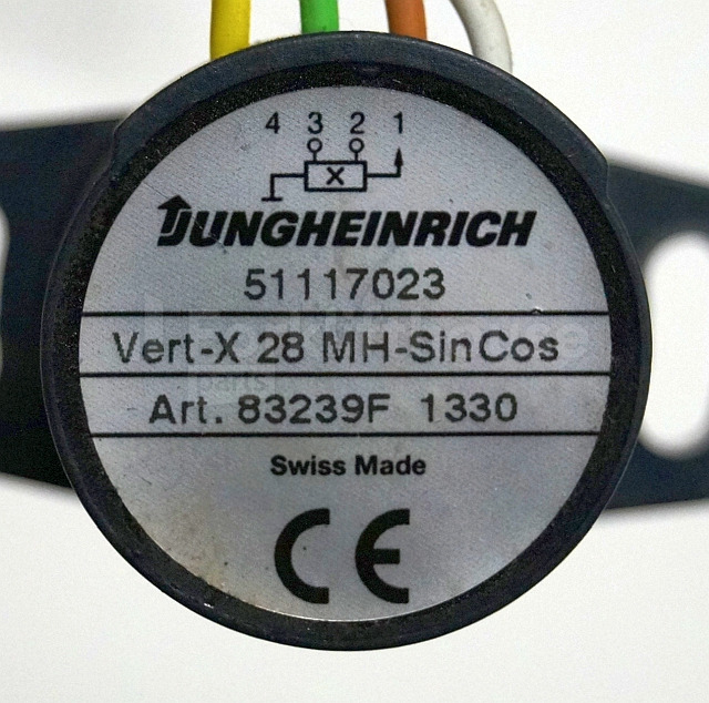 Senzor za Oprema za rokovanje z materiali Jungheinrich 51117023 Sinus Cosinus sensor steering: slika 4