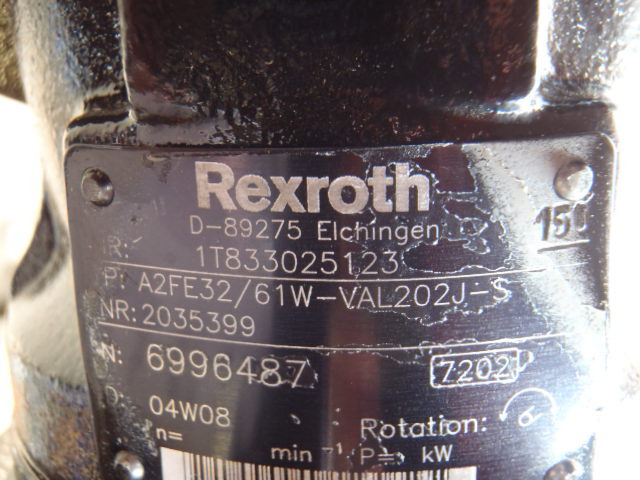 Nihajni motor za Gradbeni stroj Rexroth A2FE32/61W-VAL202J-S -: slika 3