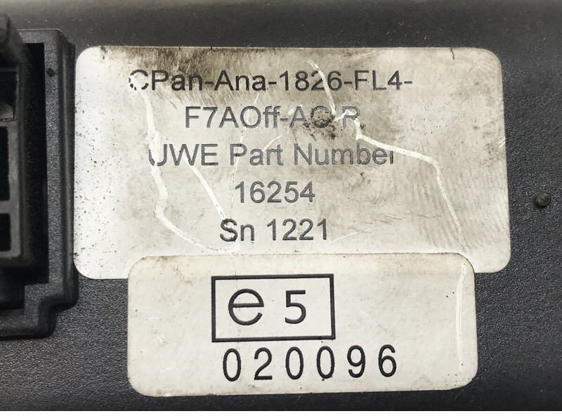 Armaturna plošča za Avtobus Volvo UWE B12B (01.97-12.11): slika 3