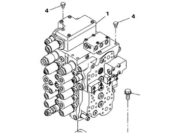 Hidravlični ventil CASE