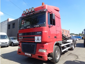 Kontejnerski tovornjak/ Tovornjak z zamenljivim tovoriščem DAF 95 XF 480 6x2 cable system: slika 1
