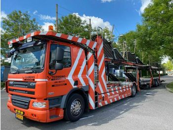 Tovornjak avtotransporter DAF CF 75.360 FA - ONLY 636.503 KM - EURO 5 + GROENE: slika 1