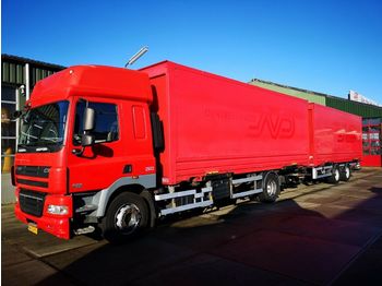 Kontejnerski tovornjak/ Tovornjak z zamenljivim tovoriščem DAF CF 85.410 SC Euro 5 + Van Hool AHW | BDF Systeem: slika 1
