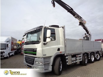 Tovornjak s kesonom, Tovornjak z dvigalom DAF CF 85.460 + Euro 5 + Manual + HMF 1810 CRANE + 8x2: slika 1