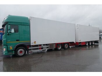 Tovornjak hladilnik DAF XF 106.530 SSC, Jumbo-Kühlkofferzug, Liftachse, Standklima: slika 1