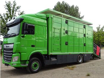 Tovornjak za prevoz živine DAF XF 480 Finkl Doppelstock Hubdach: slika 1