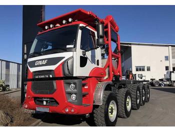 Tovornjak-šasija Ginaf HD5395 TS 10x6 95000kg chassis truck for tipper: slika 1
