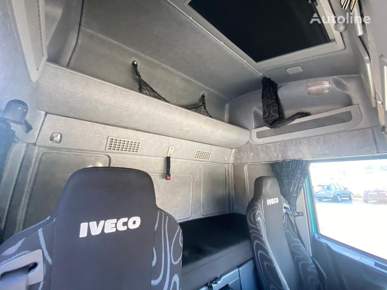 Tovornjak s ponjavo IVECO Eurocargo 120 E 28 / sleeper cabin/retractable roof/ 18EP/ perfe: slika 24