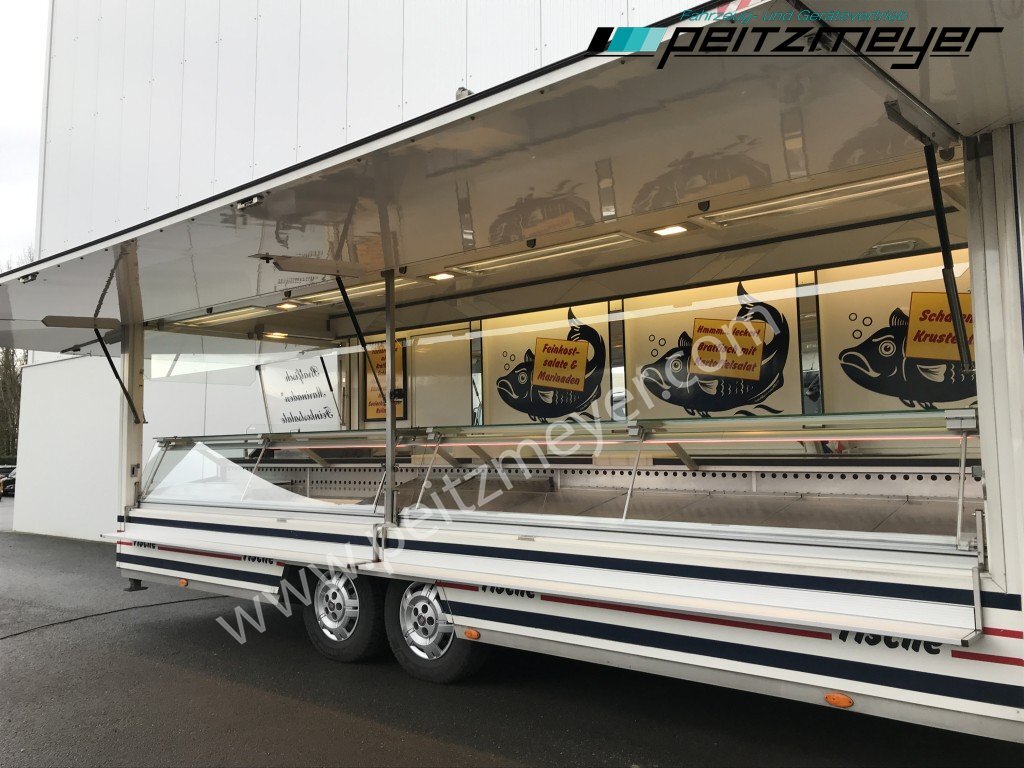 Tovornjak s hrano IVECO FIAT (I) Ducato Verkaufswagen 6,3 m + Kühltheke, Fritteuse: slika 10
