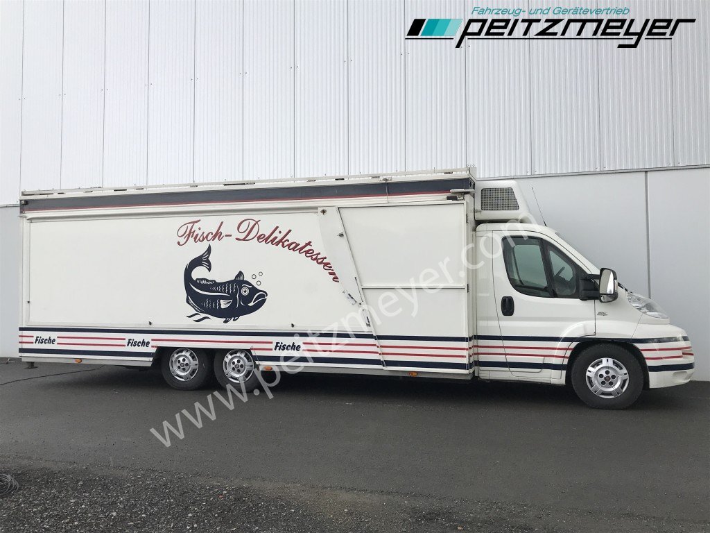 Tovornjak s hrano IVECO FIAT (I) Ducato Verkaufswagen 6,3 m + Kühltheke, Fritteuse: slika 32
