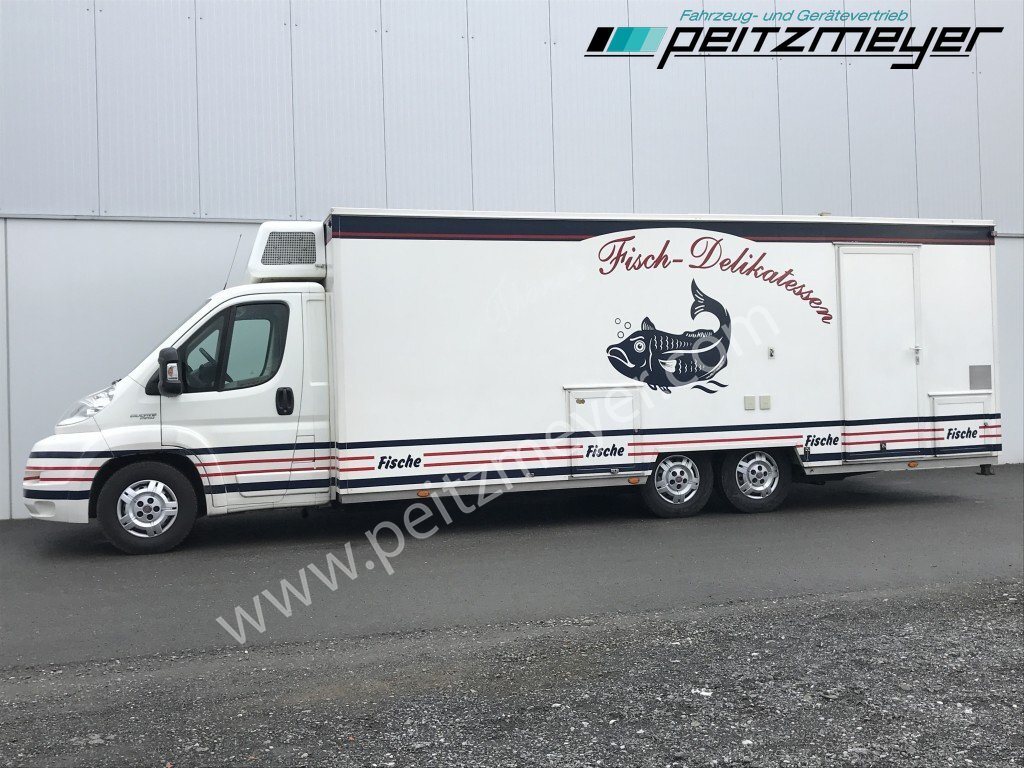 Tovornjak s hrano IVECO FIAT (I) Ducato Verkaufswagen 6,3 m + Kühltheke, Fritteuse: slika 6