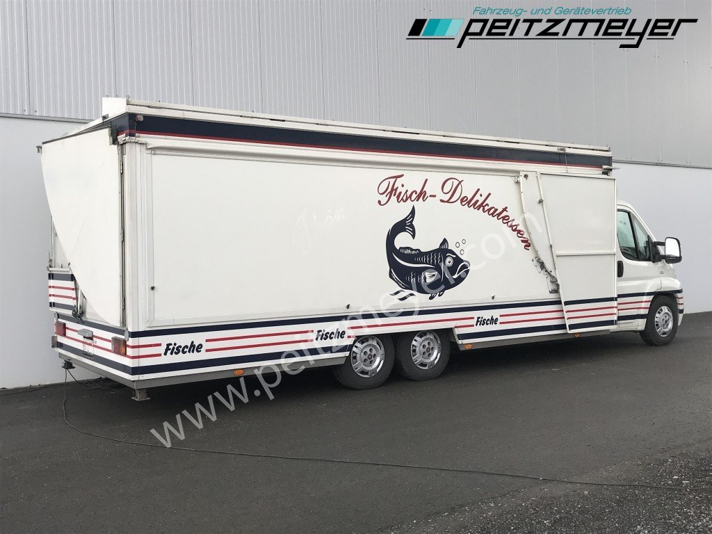 Tovornjak s hrano IVECO FIAT (I) Ducato Verkaufswagen 6,3 m + Kühltheke, Fritteuse: slika 33