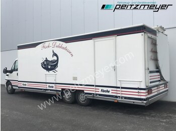 Tovornjak s hrano IVECO FIAT (I) Ducato Verkaufswagen 6,5 m - Motor neu vor 21 TKM + Kühltheke, Fritteuse,: slika 3