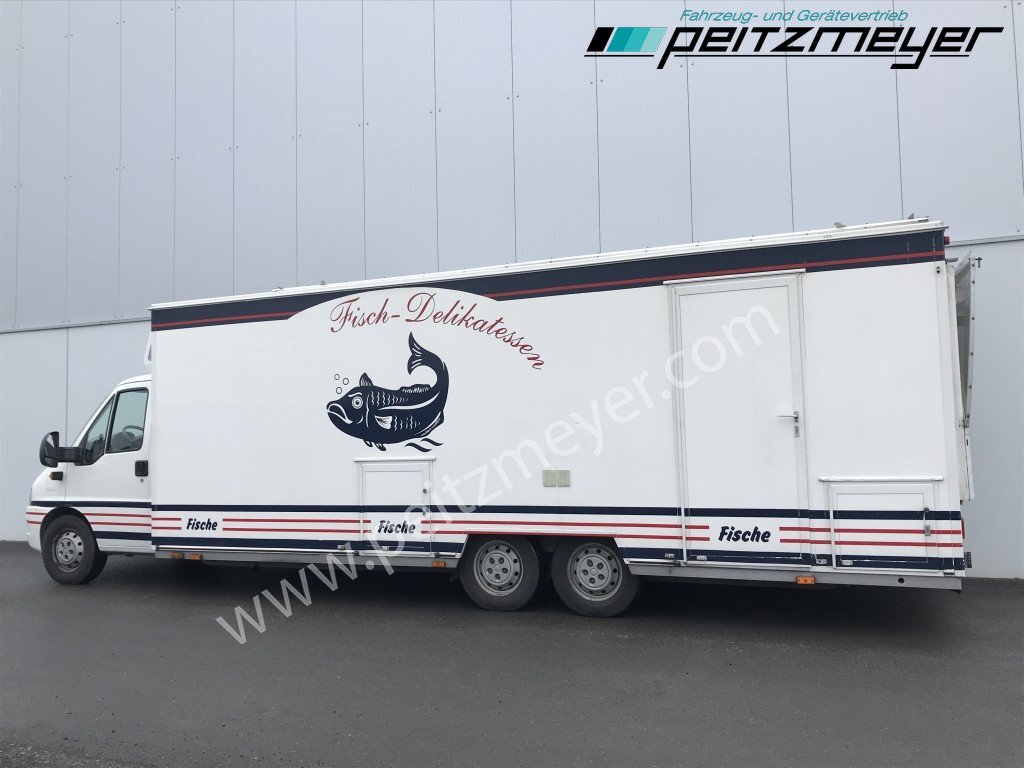 Tovornjak s hrano IVECO FIAT (I) Ducato Verkaufswagen 6,5 m - Motor neu vor 21 TKM + Kühltheke, Fritteuse,: slika 7