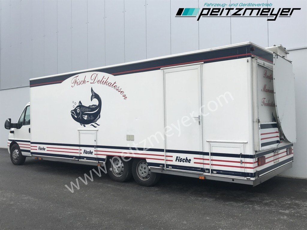 Tovornjak s hrano IVECO FIAT (I) Ducato Verkaufswagen 6,5 m - Motor neu vor 21 TKM + Kühltheke, Fritteuse,: slika 3
