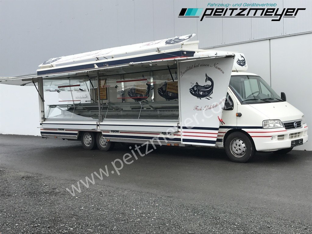 Tovornjak s hrano IVECO FIAT (I) Ducato Verkaufswagen 6,5 m - Motor neu vor 21 TKM + Kühltheke, Fritteuse,: slika 2