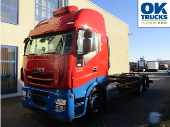 Kontejnerski tovornjak/ Tovornjak z zamenljivim tovoriščem IVECO Stralis AS260S46Y/FPCM Euro6 Intarder Klima AHK ZV: slika 1