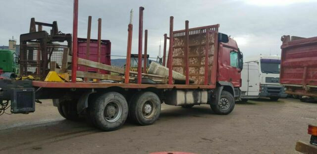 Tovornjak za prevoz lesa, Tovornjak z dvigalom Iveco AD260T450PS 6x4 Blatt Blatt (E:5): slika 2