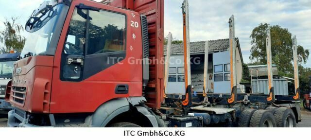Tovornjak za prevoz lesa, Tovornjak z dvigalom Iveco AD260T450PS 6x4 Blatt Blatt (E:5): slika 11
