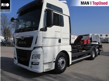Kontejnerski tovornjak/ tovornjak z zamenljivim tovoriščem MAN TGX 26.460 6X2-2 LL