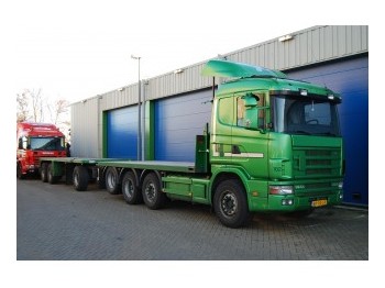 Scania 144/460 8x2 - Kontejnerski tovornjak/ Tovornjak z zamenljivim tovoriščem