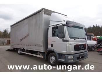 Tovornjak avtotransporter MAN 12.220 geschlossener Fahrzeugtransporter Maschinentransporter EU5: slika 1