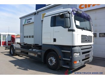 Kontejnerski tovornjak/ Tovornjak z zamenljivim tovoriščem MAN TGA 18.350 BDF 1.Hand 5 Sitzer Klima Schalter: slika 1