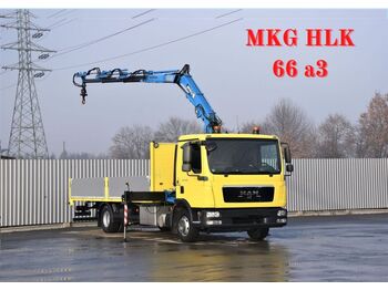 Tovornjak z dvigalom MAN TGL 12.220 Pritsche 6,10 m+MKG HLK 66a3/FUNK: slika 1