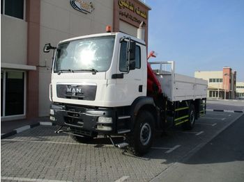 Tovornjak s kesonom, Tovornjak z dvigalom MAN TGM 18.240 4×4 FASSI 110 Truck Crane 2011: slika 1