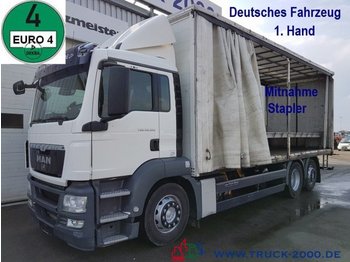 Tovornjak s ponjavo MAN TGS 26.320 SchiebplaneL.+R. Deutscher LKW 1.Hand: slika 1