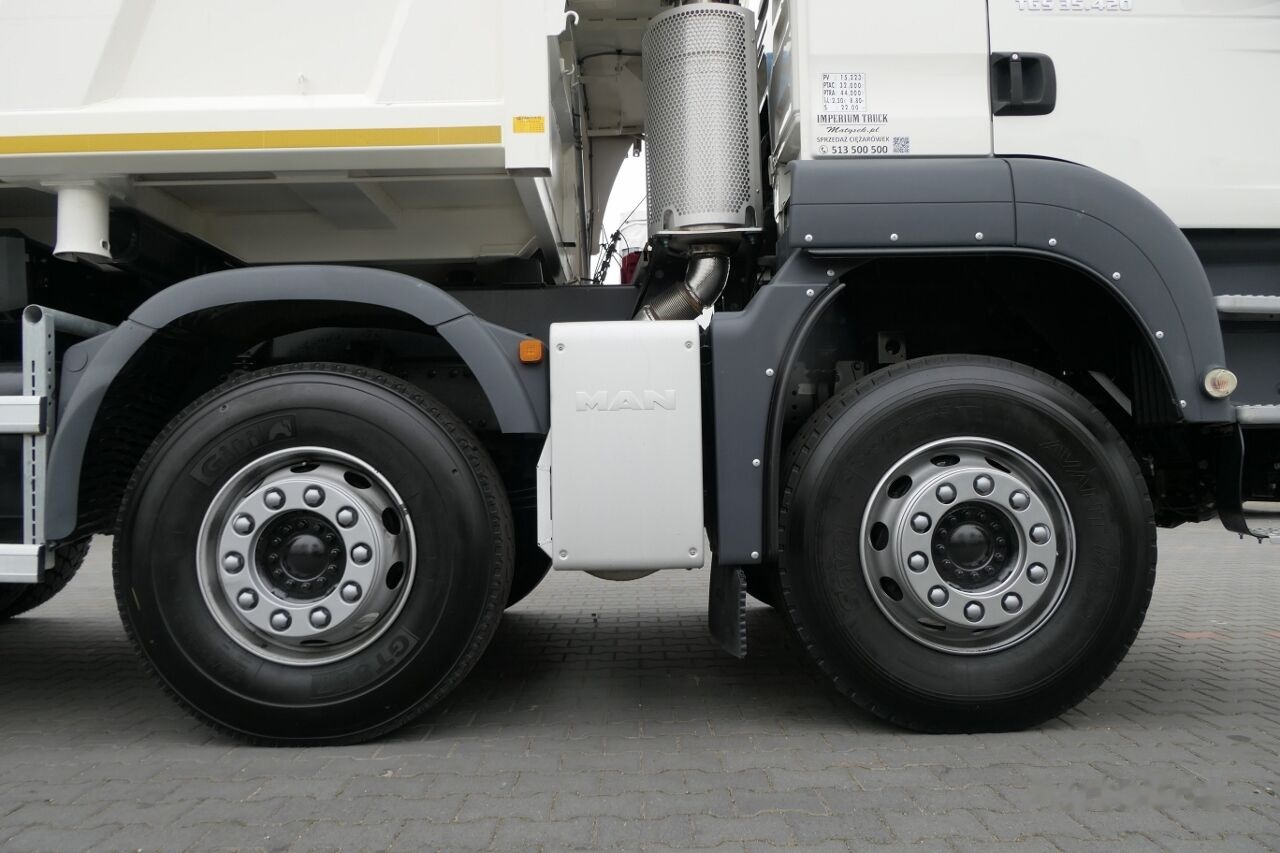 Tovornjak prekucnik MAN TGS 35.420 / 8x4 / WYWROTKA / HYDROBURTA / MEILLER KIPPER / EURO: slika 31