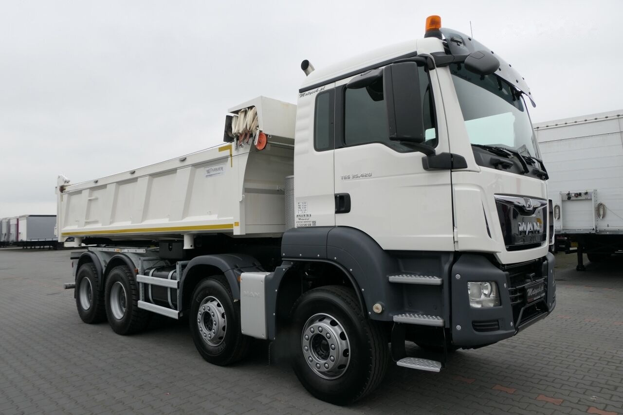 Tovornjak prekucnik MAN TGS 35.420 / 8x4 / WYWROTKA / HYDROBURTA / MEILLER KIPPER / EURO: slika 27