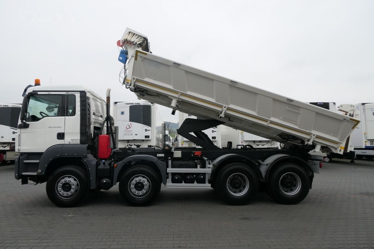 Tovornjak prekucnik MAN TGS 35.420 / 8x4 / WYWROTKA / HYDROBURTA / MEILLER KIPPER / EURO: slika 3