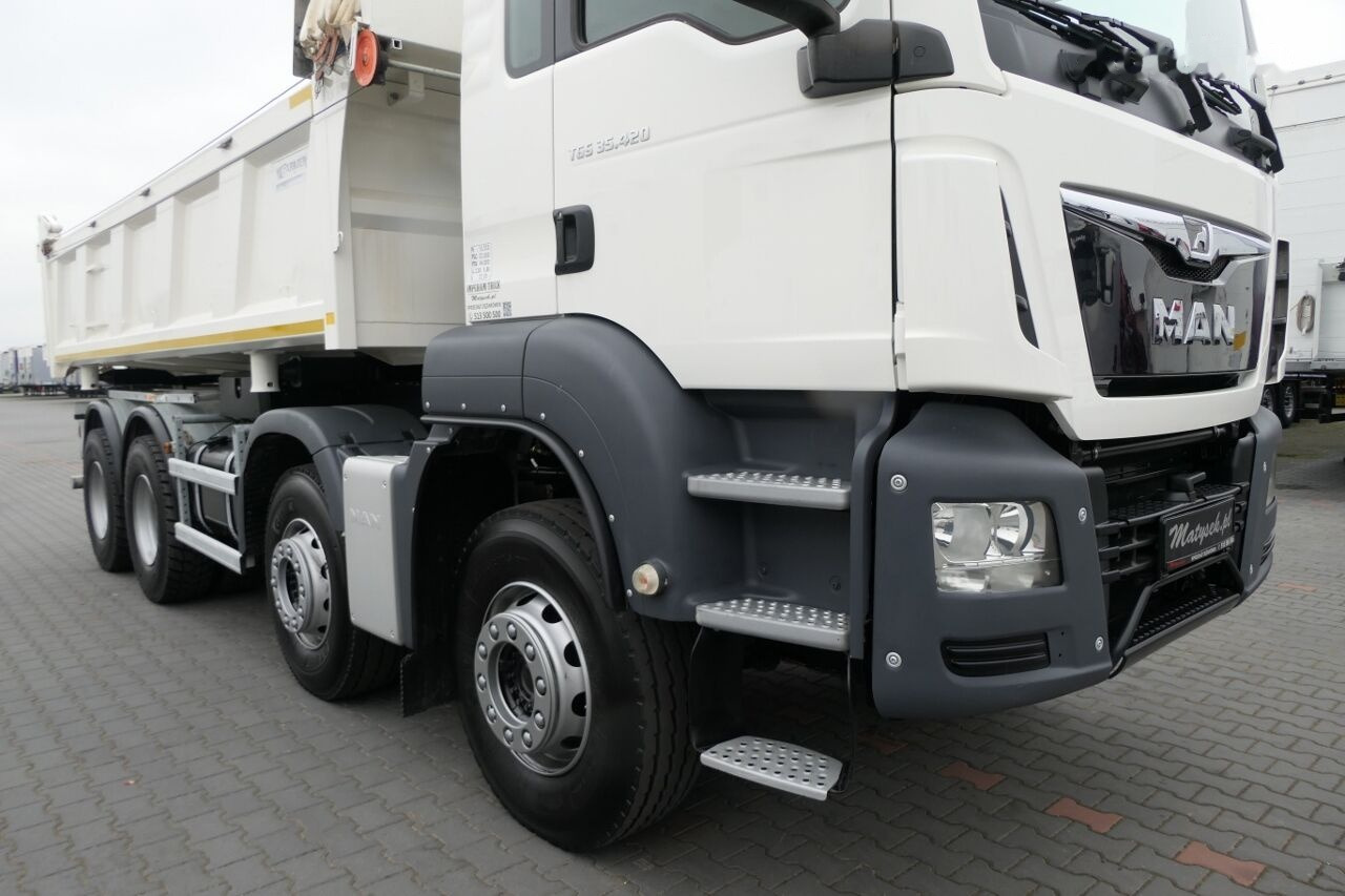 Tovornjak prekucnik MAN TGS 35.420 / 8x4 / WYWROTKA / HYDROBURTA / MEILLER KIPPER / EURO: slika 29