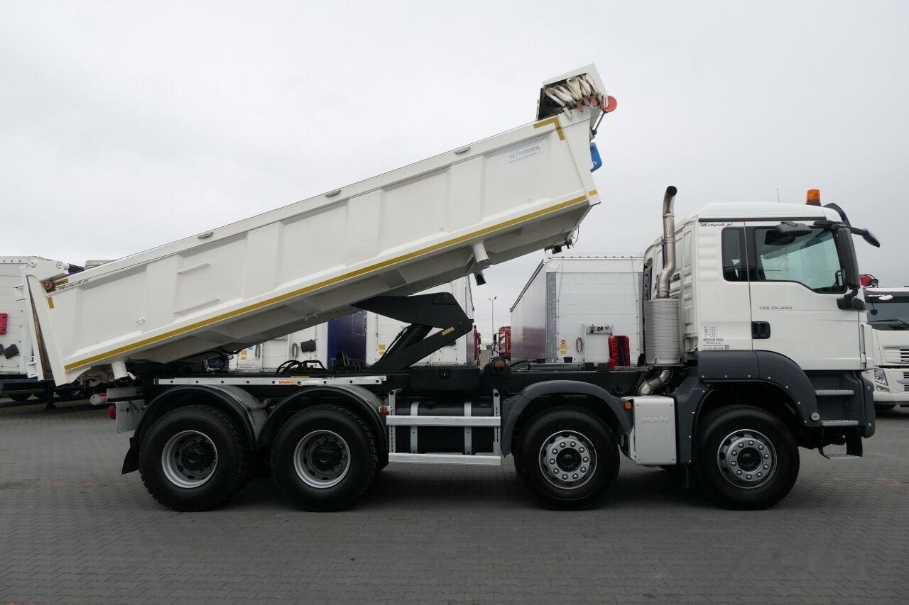 Tovornjak prekucnik MAN TGS 35.420 / 8x4 / WYWROTKA / HYDROBURTA / MEILLER KIPPER / EURO: slika 8