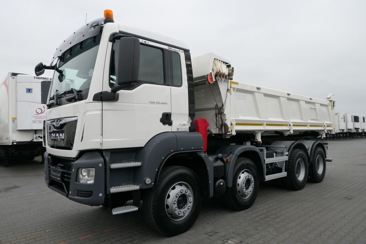 Tovornjak prekucnik MAN TGS 35.420 / 8x4 / WYWROTKA / HYDROBURTA / MEILLER KIPPER / EURO: slika 22