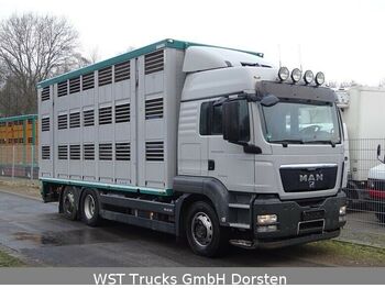 Tovornjak za prevoz živine MAN TGX 26.440 LXL Menke   3 Stock Vollalu: slika 1