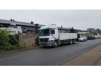 Kontejnerski tovornjak/ Tovornjak z zamenljivim tovoriščem za transport težkih strojev MERCEDES-BENZ Autokran Actros 2644 + Kran Hiab 330-5 + Jib 90 + Seilwinde Rotzler: slika 1