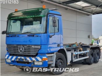 Kontejnerski tovornjak/ Tovornjak z zamenljivim tovoriščem Mercedes-Benz Actros 2640 K 6X4 Hydraulik Steelsuspension Euro 3: slika 1