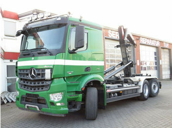 Kotalni prekucni tovornjak Mercedes-Benz Arocs 2540 L 6x2 Abrollkipper Meiller Schub+Knic: slika 1