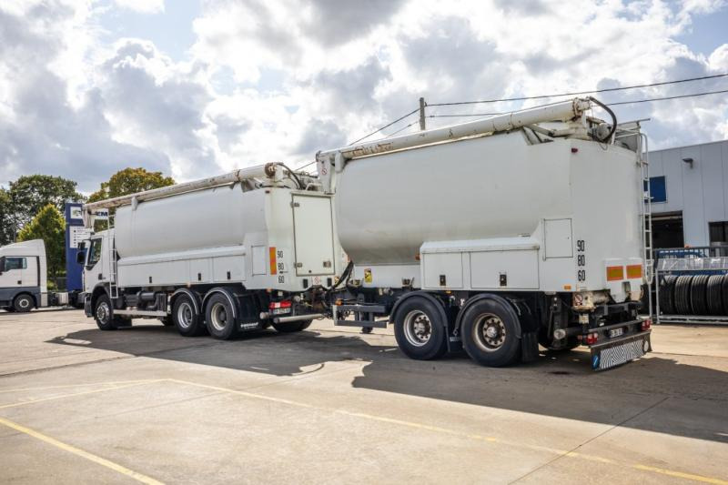 Tovornjak cisterna za transport hrane Renault PREMIUM 410DXI+SILO 5 COMP.+SILO 4 COMP.: slika 4